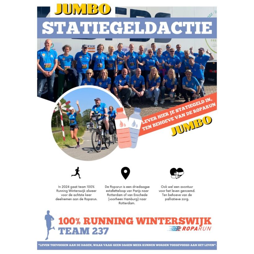 Statiegeldactie bij Jumbo